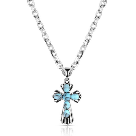 Montana Silversmiths Unbreakable Spirit Cross Necklace