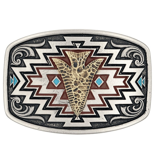 Montana Silversmiths Radiating Center Arrow Buckle - Acc Buckle  - A872