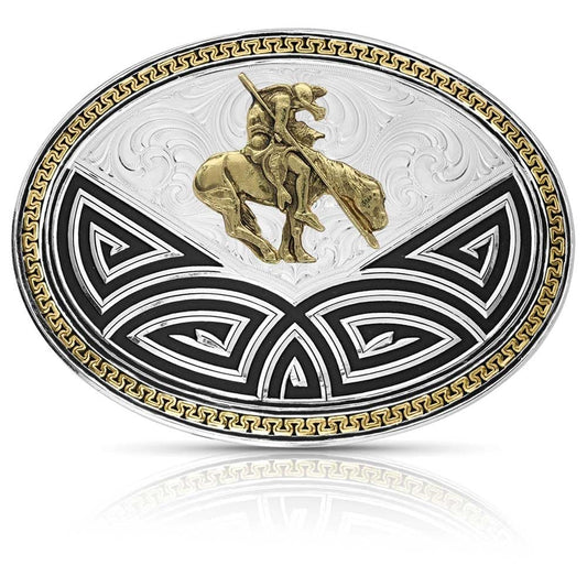 Montana Silversmiths Silver Belt Buckle
