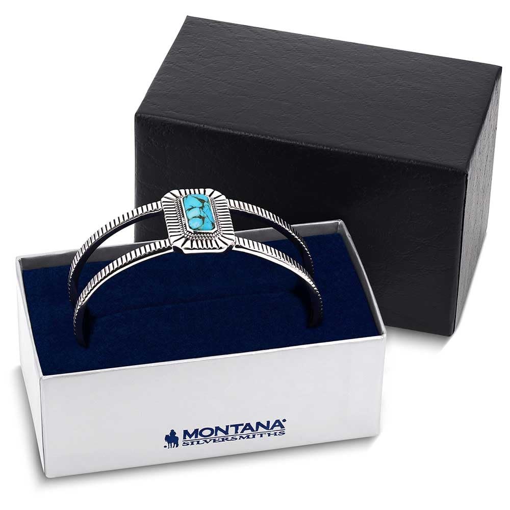 Montana Silversmiths Turquoise Sky Cuff Bracelet