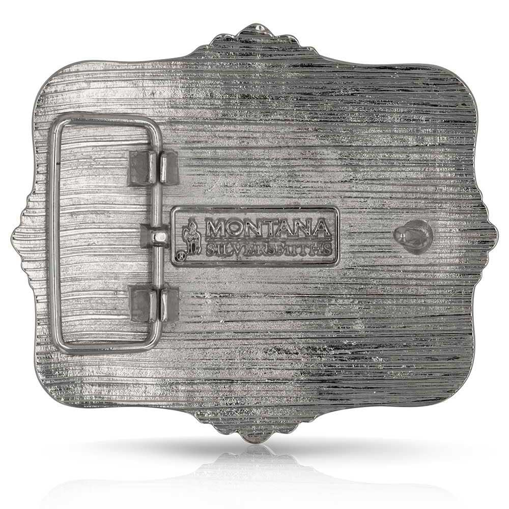 Montana Silversmiths Code of the West Belt Buckle