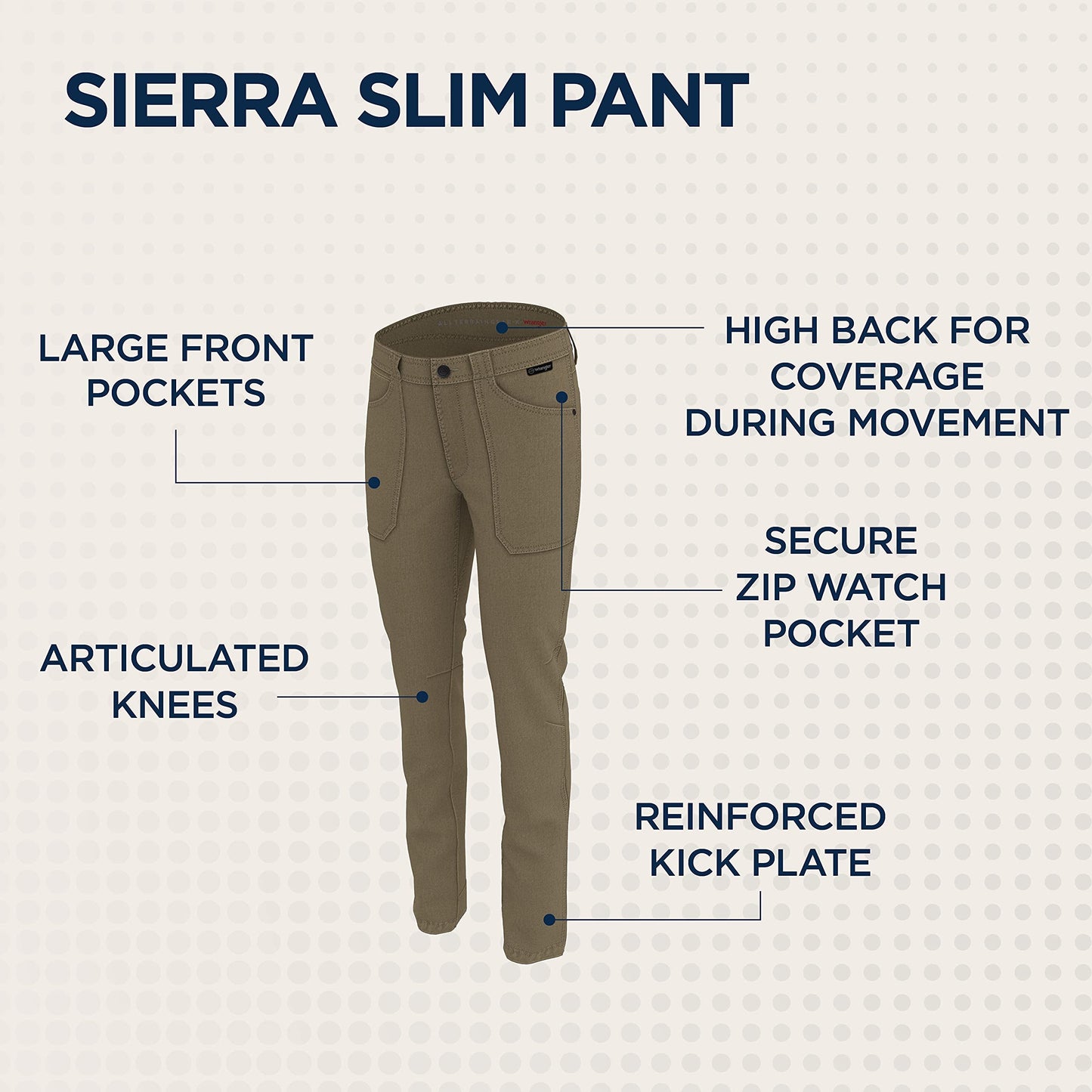 ATG by Wrangler Women's Canvas Slim Fit Pant, Elmwood