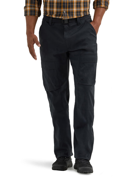 ATG by Wrangler Men's Relaxed Cargo Pant, Black