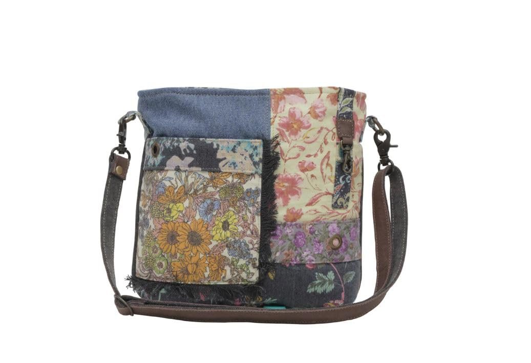 Myra Bag Le Fleur Crossbody Bag in Blue