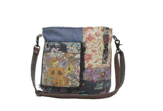 Myra Bag Le Fleur Crossbody Bag in Blue
