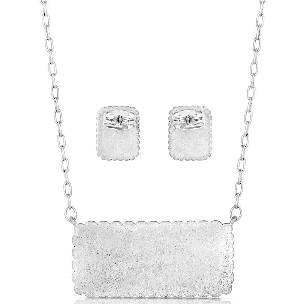 Montana Silversmiths Double Essence Turquoise Jewelry Set
