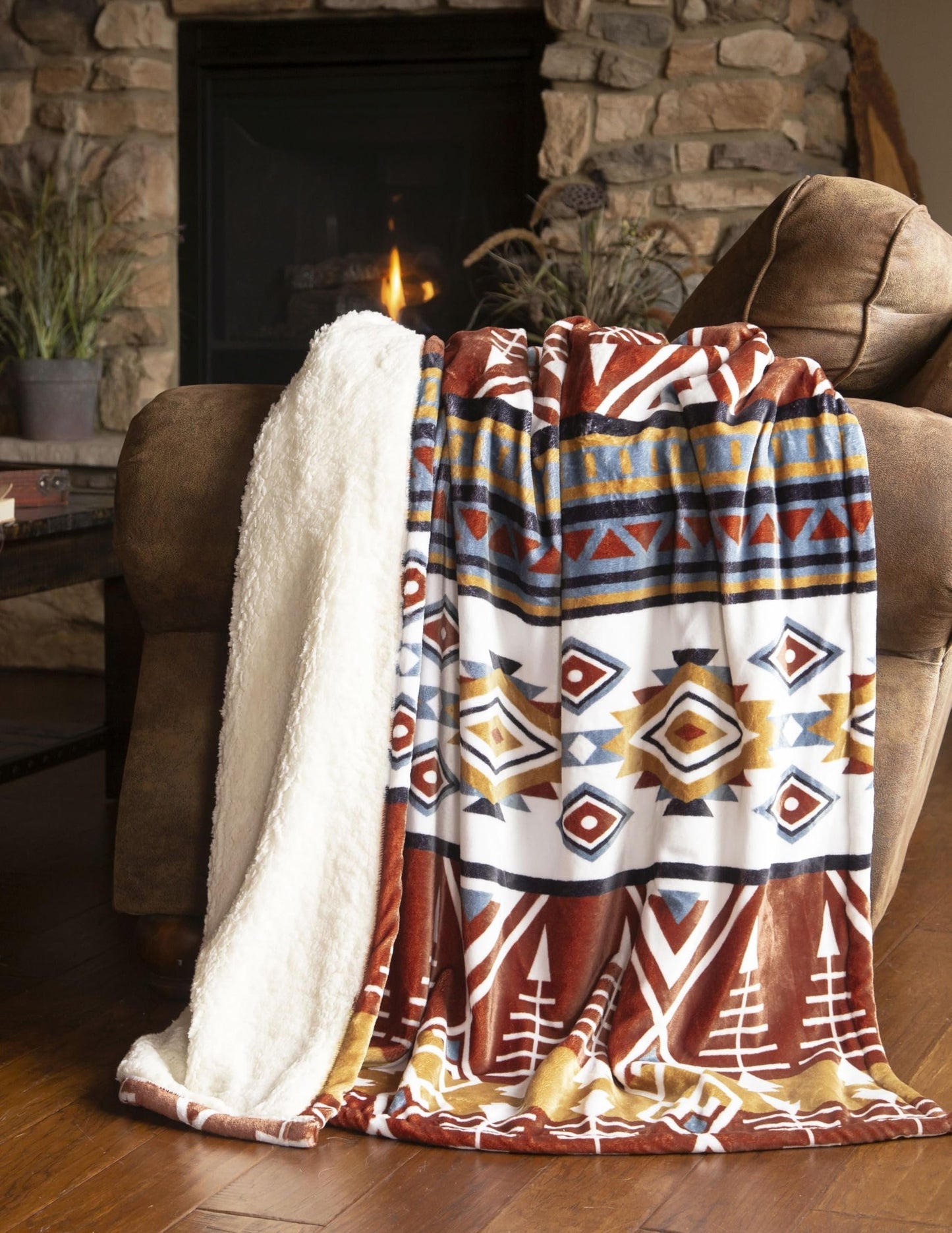 Ultra Premium Plush Sherpa Oversized Throw Blanket