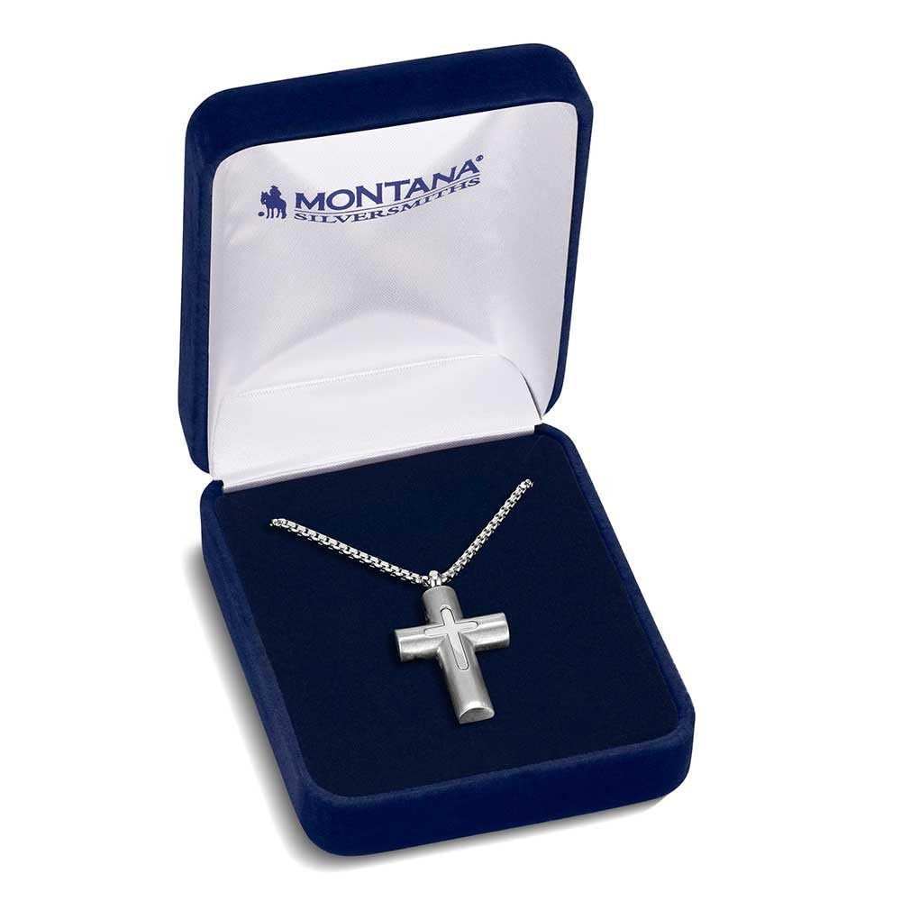 Montana Silversmiths Way Maker Cross Necklace