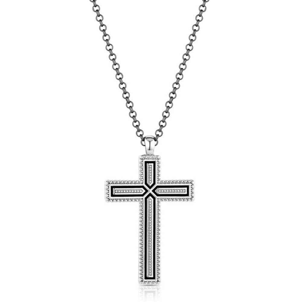 Montana Silversmiths Stability in Faith Cross Necklace