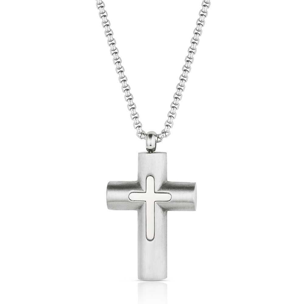 Montana Silversmiths Way Maker Cross Necklace