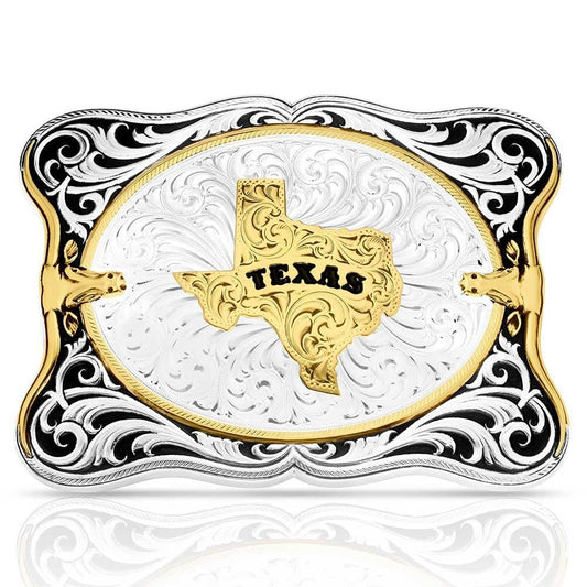 Montana Silversmiths The Cattlemen State of Texas Belt Buckle