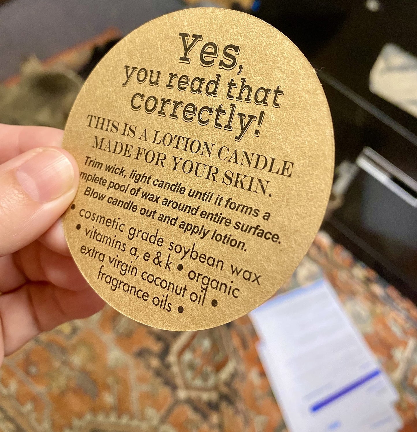 Creative Energy Lotion Candle - Scented Massage Candles