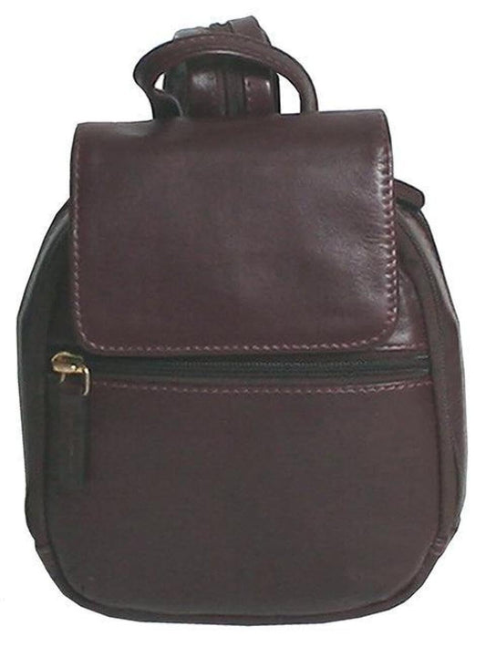 Scully Women's Leather Poppi Backpack - Chocolate