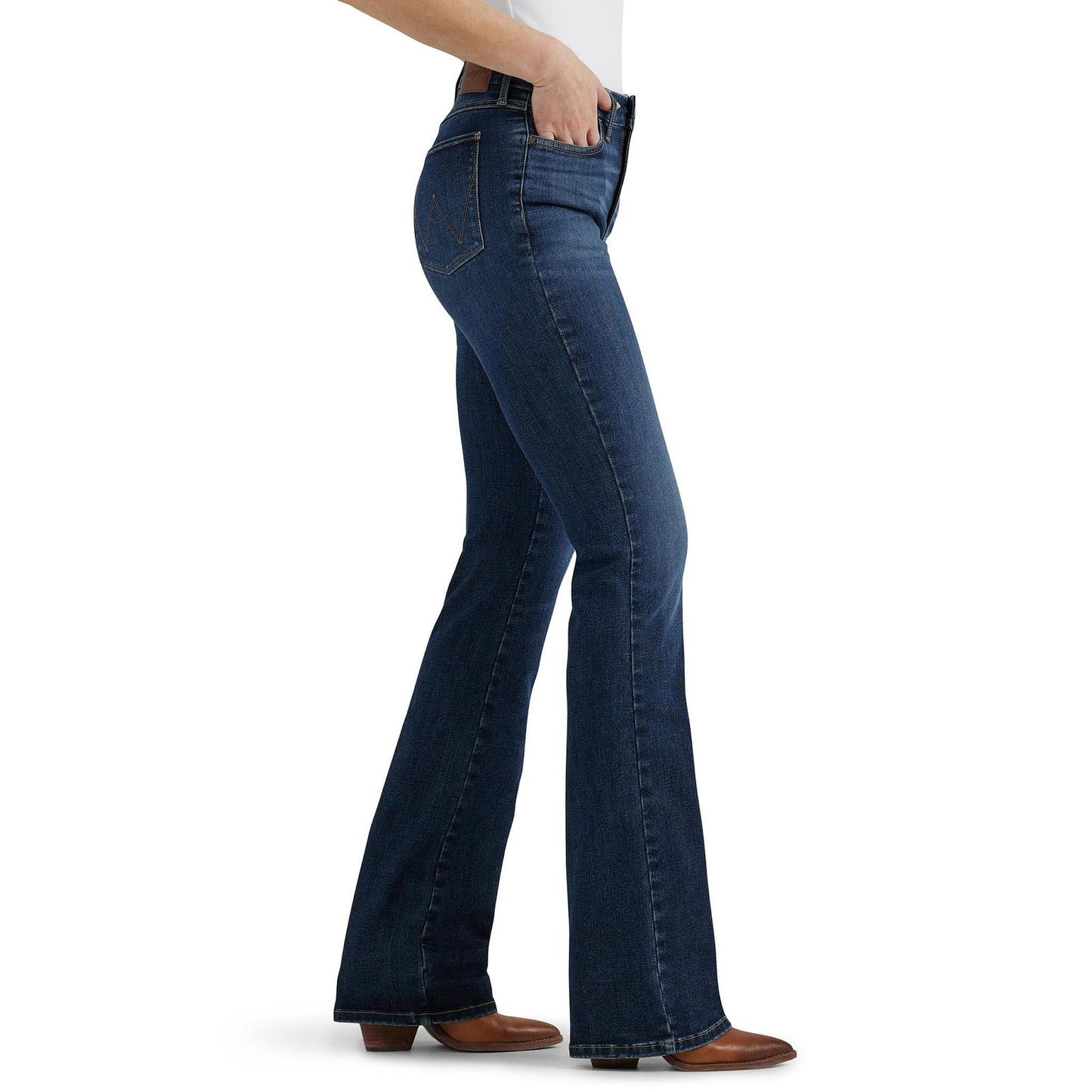 Wrangler Women's Bespoke High Rise Lacey Bootcut Jean
