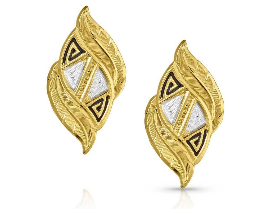 Montana Silversmiths Western Lifestyle Made in the USA Earrings (Boundless Montana Legacy)