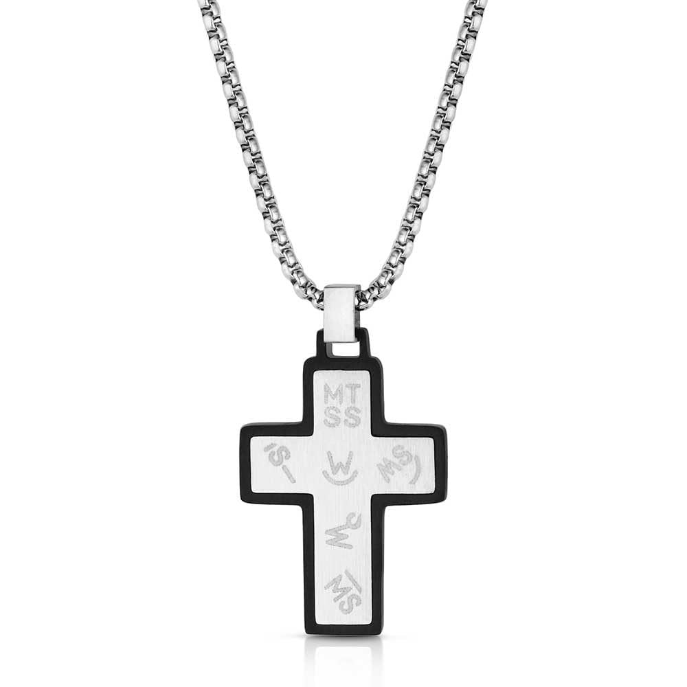 Montana Silversmiths Breaking Chains Cross Necklace