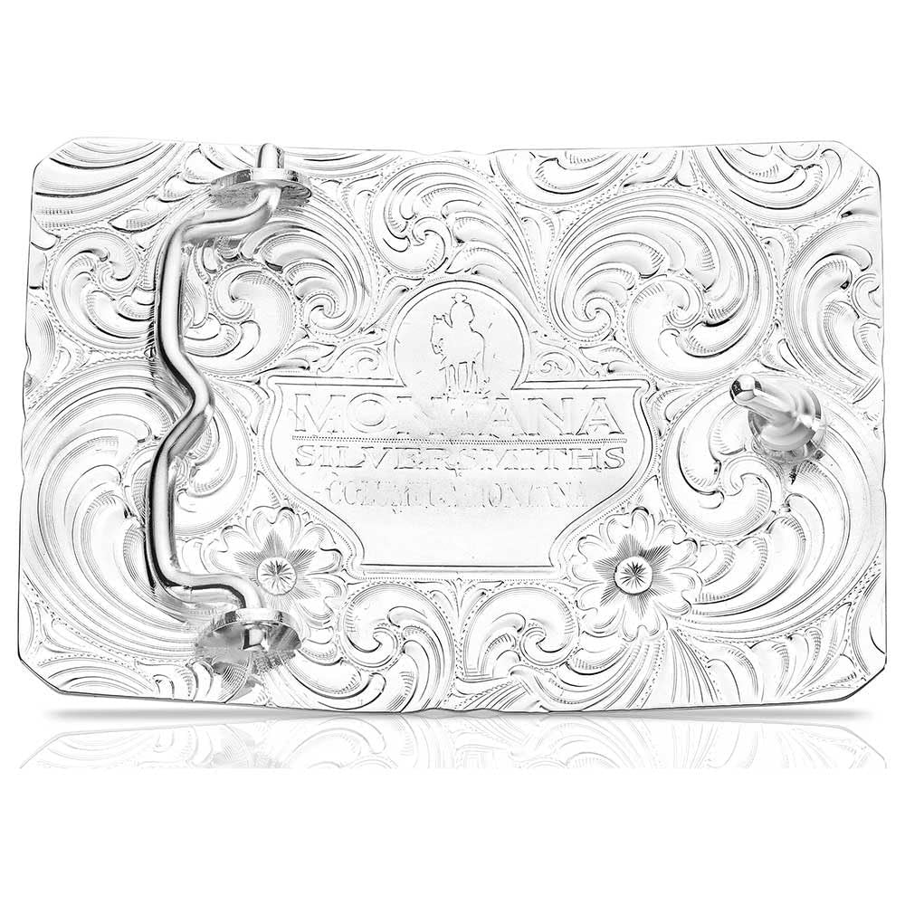 Montana Silversmiths Unyielding Grit Belt Buckle