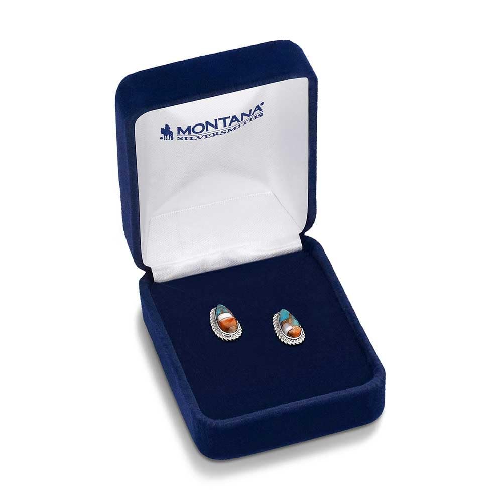 Montana Silversmiths Mountain Glacier Treasures Earrings