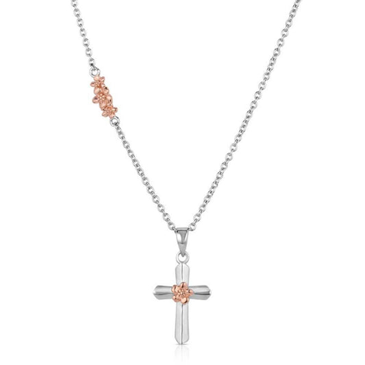 Montana Silversmiths Bountiful Blessings Cross Necklace