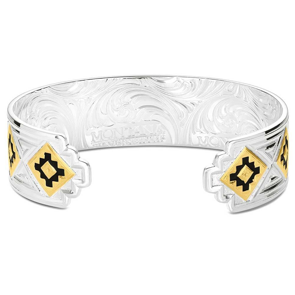 Montana Silversmiths Southwestern Resilience Cuff Bracelet
