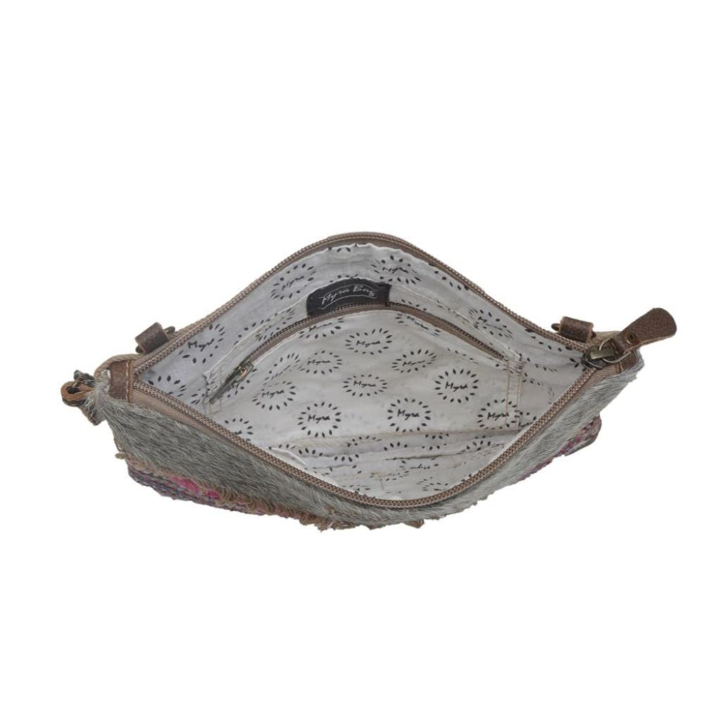 Myra Bag Laced Small & Cross-Body Upcycled Bag