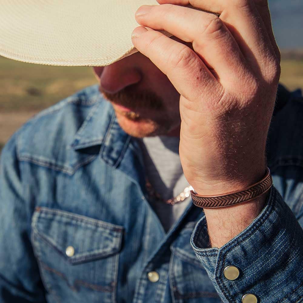Montana Silversmiths Copperhead Men's Bracelet