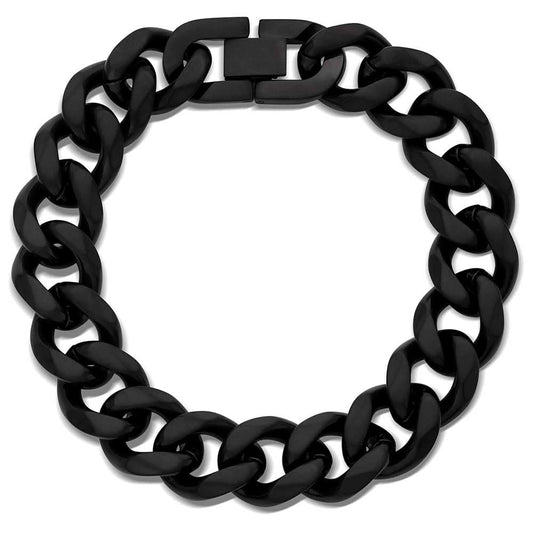Montana Silversmiths Midnight Cuban Link Men's Bracelet
