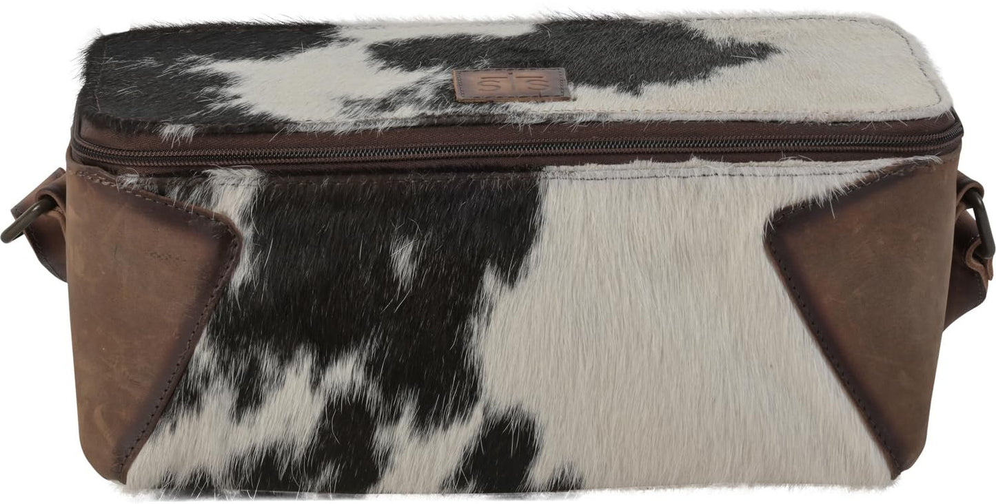 STS Ranchwear Western Cosmetic Bag Womens Maddie Makeup Brown STS30230