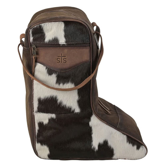 Cowhide Boot Bag