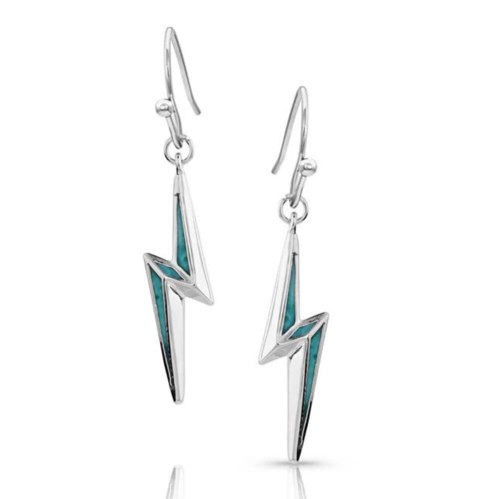 Montana Silversmiths Electrifying Lightning Bolt Earrings - ER5691