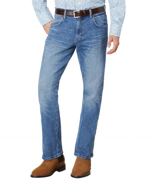 Wrangler Retro Green Jeans Slim Boot in Kresby Kresby 36 32