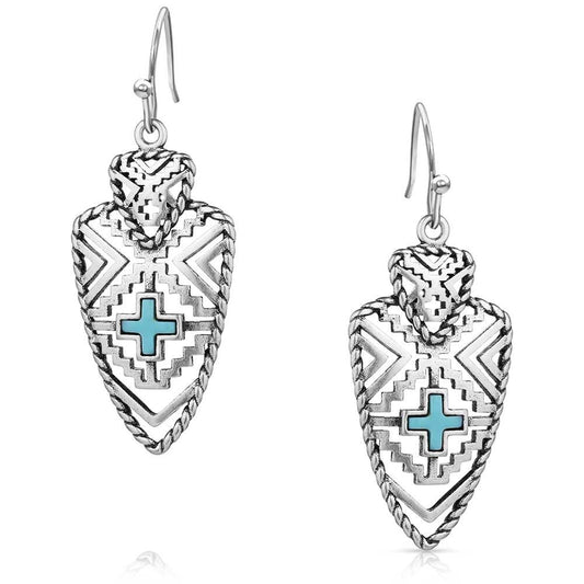 Montana Silversmiths Patterns of the Southwest Earrings