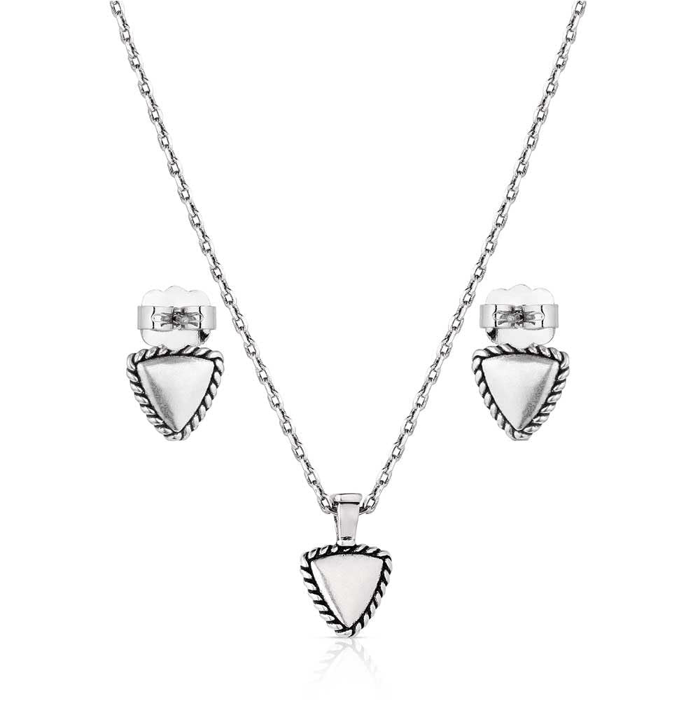 Montana Silversmiths Braided Journey Jewelry Set