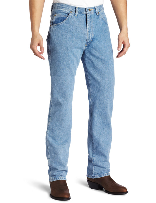Wrangler Men's Rugged Wear Classic Fit Jeans Stonewash W33 L30