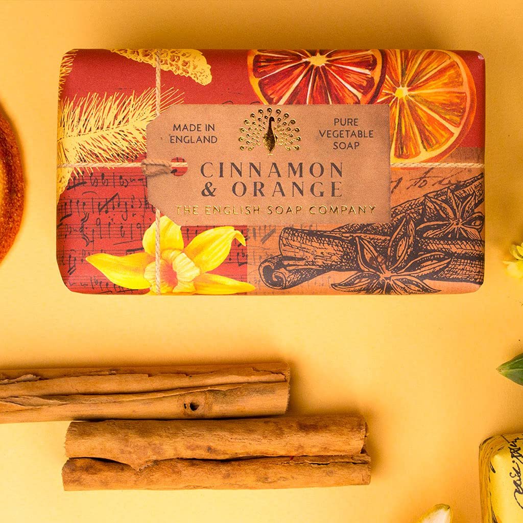 The English Soap Company Luxury Shea Butter Anniversary Wrapped Soap Bars