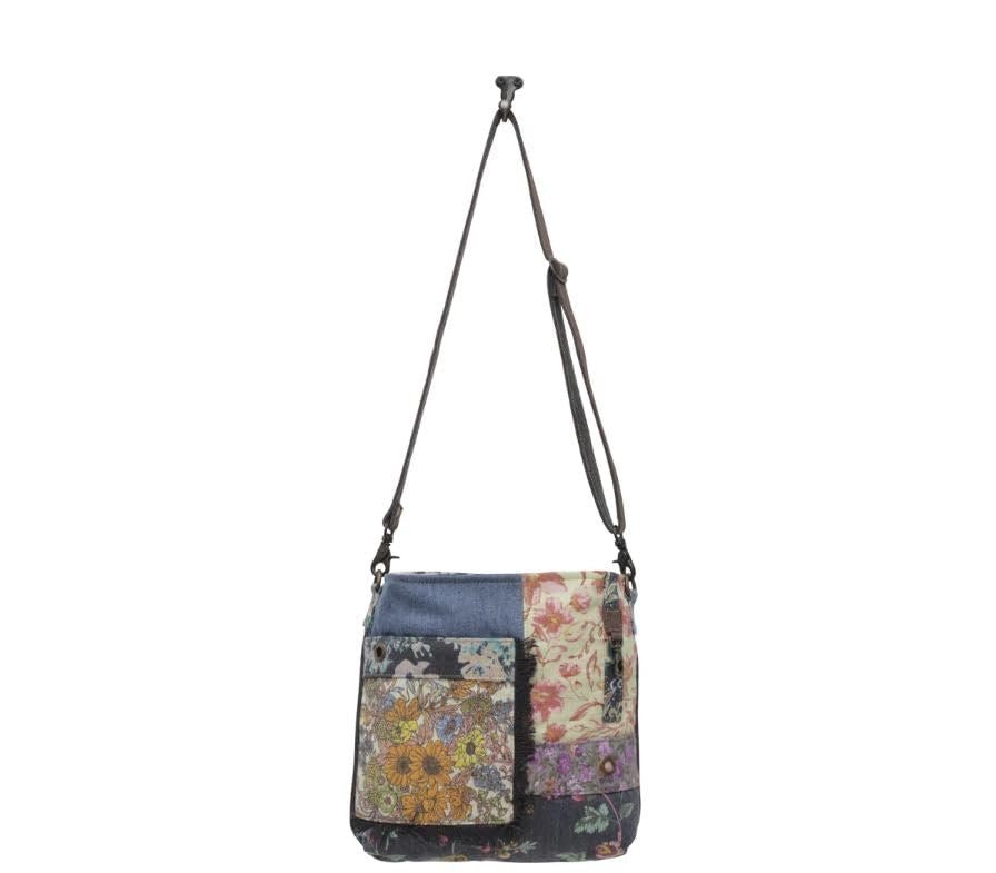 Myra Bag Le Fleur Crossbody Bag in Blue
