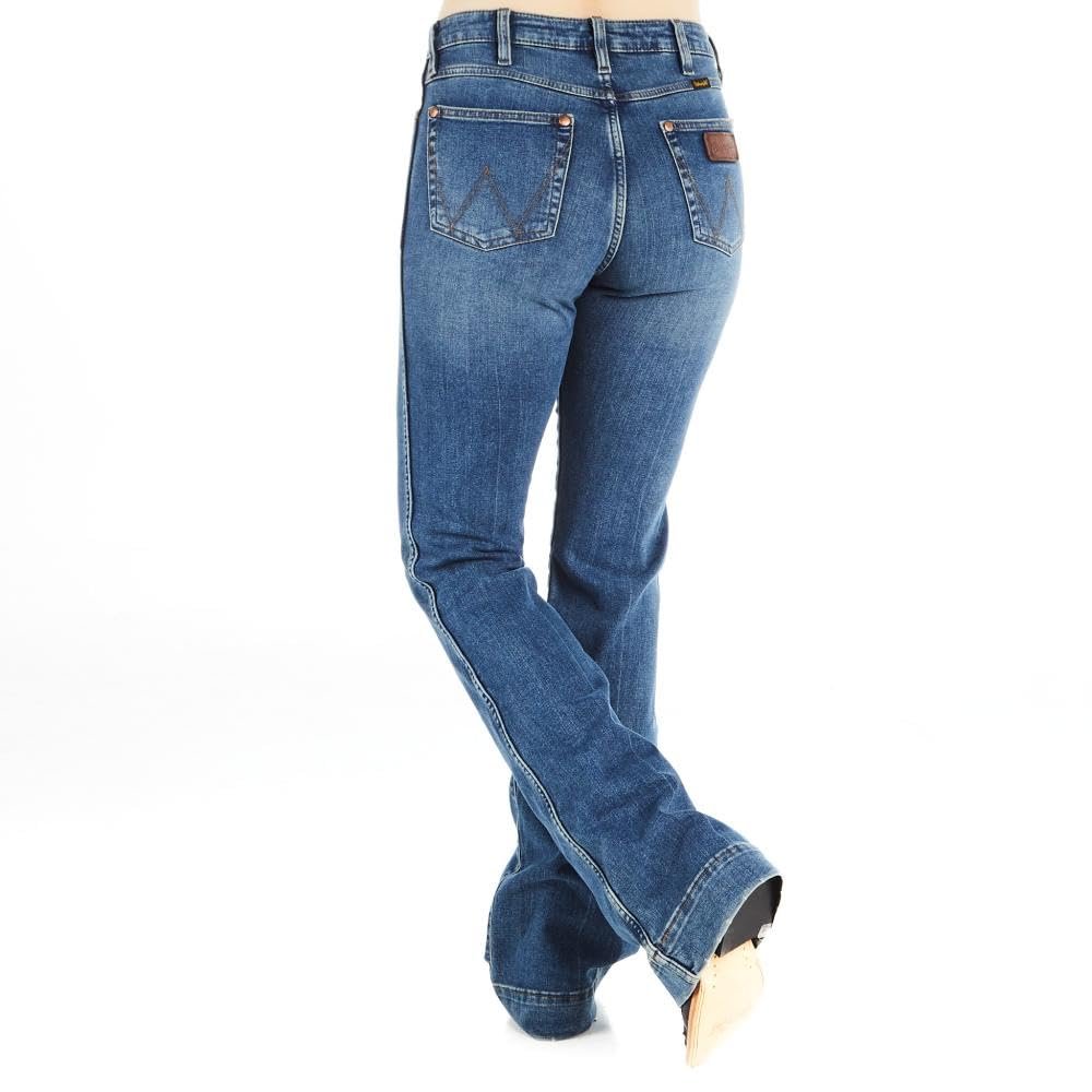 Wrangler Women's Retro High Rise Trouser Jean Shelby 27W x 36L