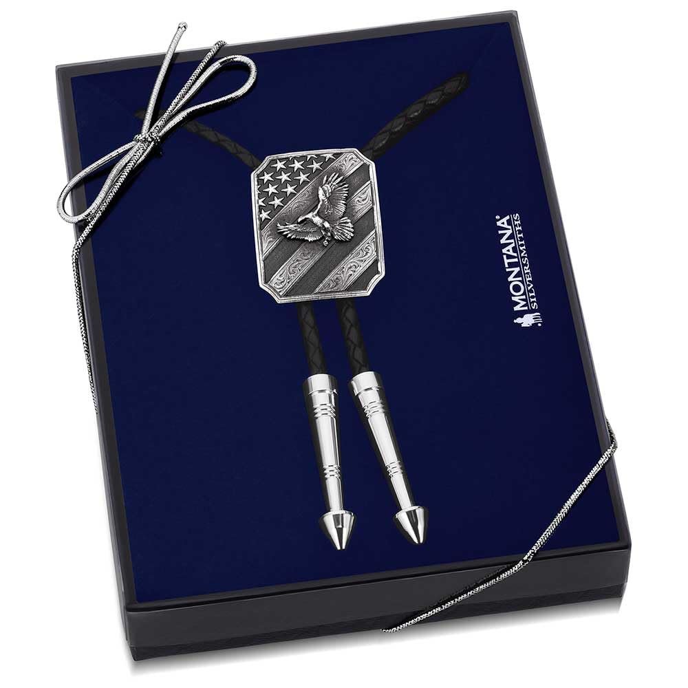 Montana Silversmiths American Made Tradition Bolo Tie