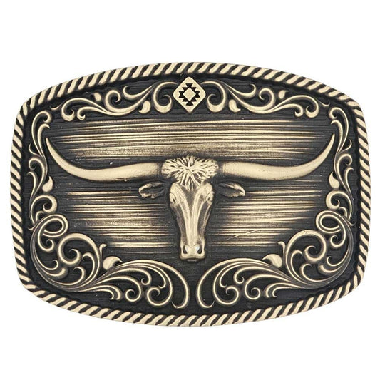 Montana Silversmiths Southwest Collection Attitude Western Belt Buckle