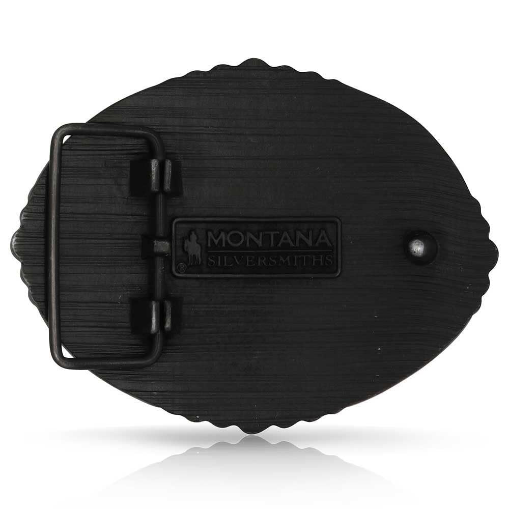 Montana Silversmiths Branded Legacy Belt Buckle