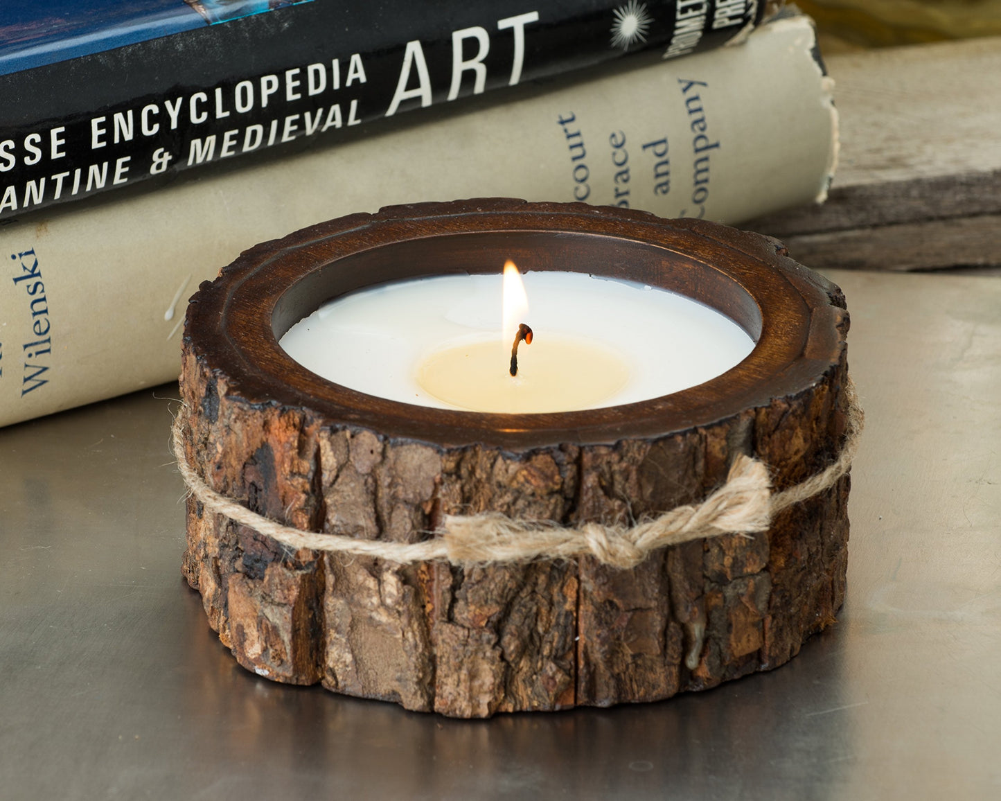 Himalayan Candles Tree Bark Candle, 9 oz