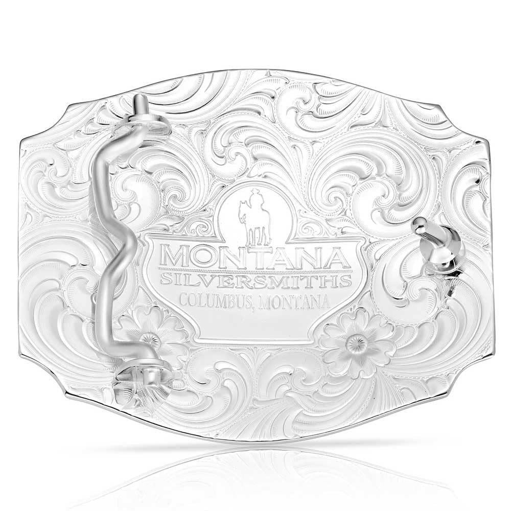 Montana Silversmiths The Horseman Buckle With Cross Belt Buckle