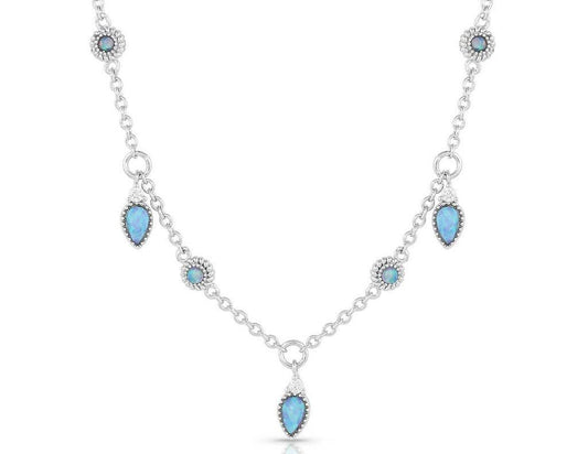Montana Silversmiths Western Lifestyle Women's Opal Necklace (The Charmers)