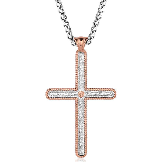 Montana Silversmiths Forever Faithful Cross Necklace