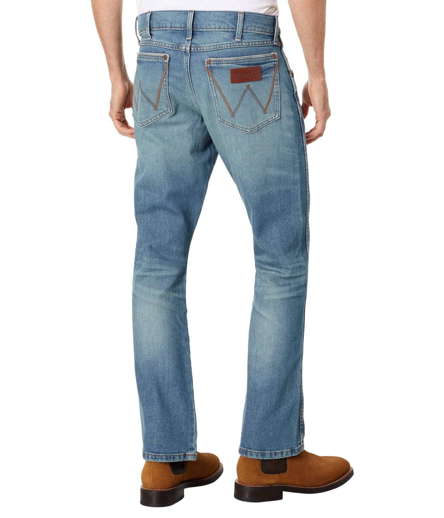 Wrangler Retro Green Jeans Slim Boot in Kresby Kresby 36 32