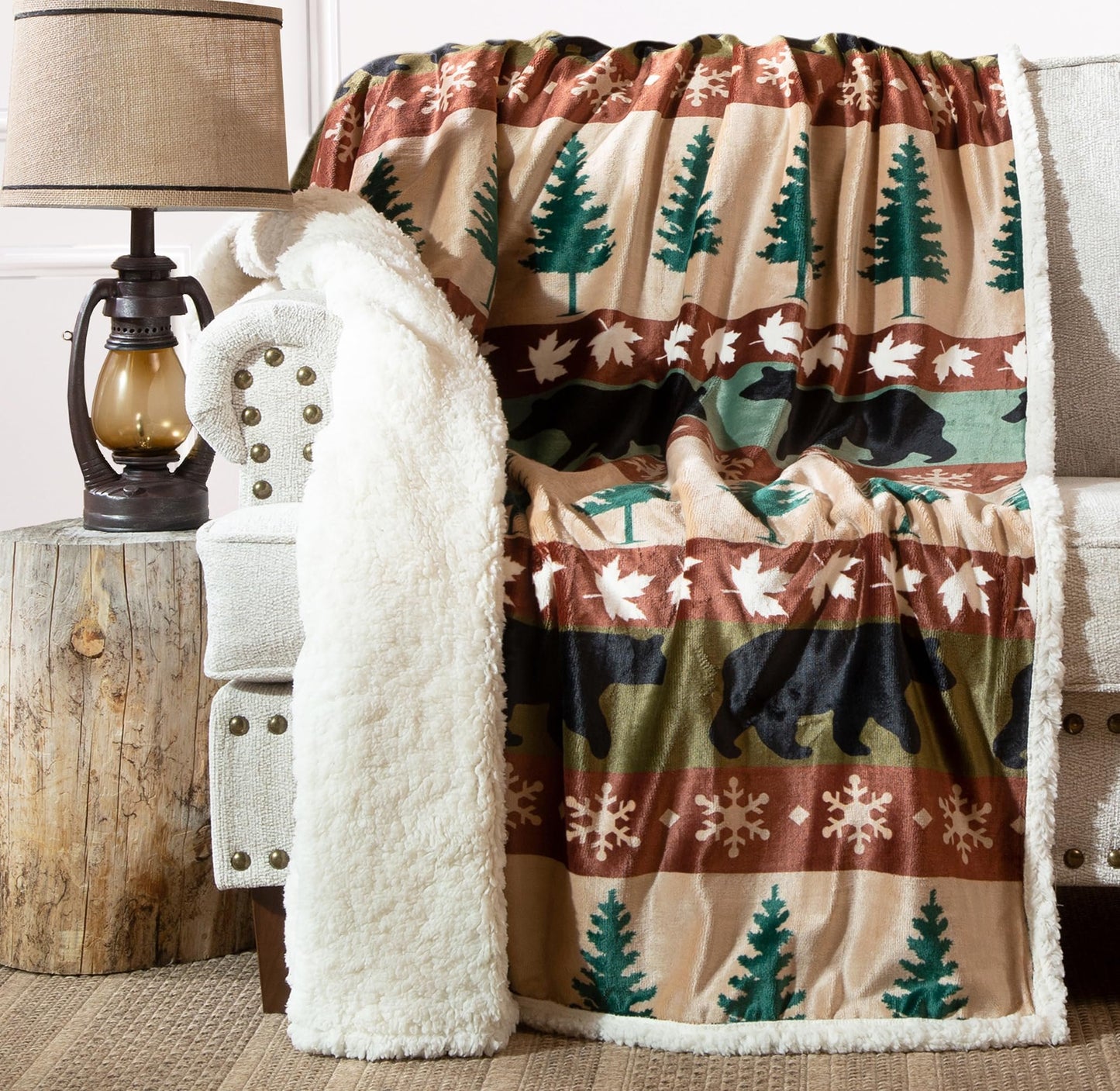 Ultra Premium Plush Sherpa Oversized Throw Blanket