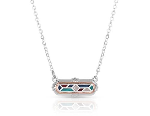 Montana Silversmiths Western Mosaic Bar Necklace - NC5689