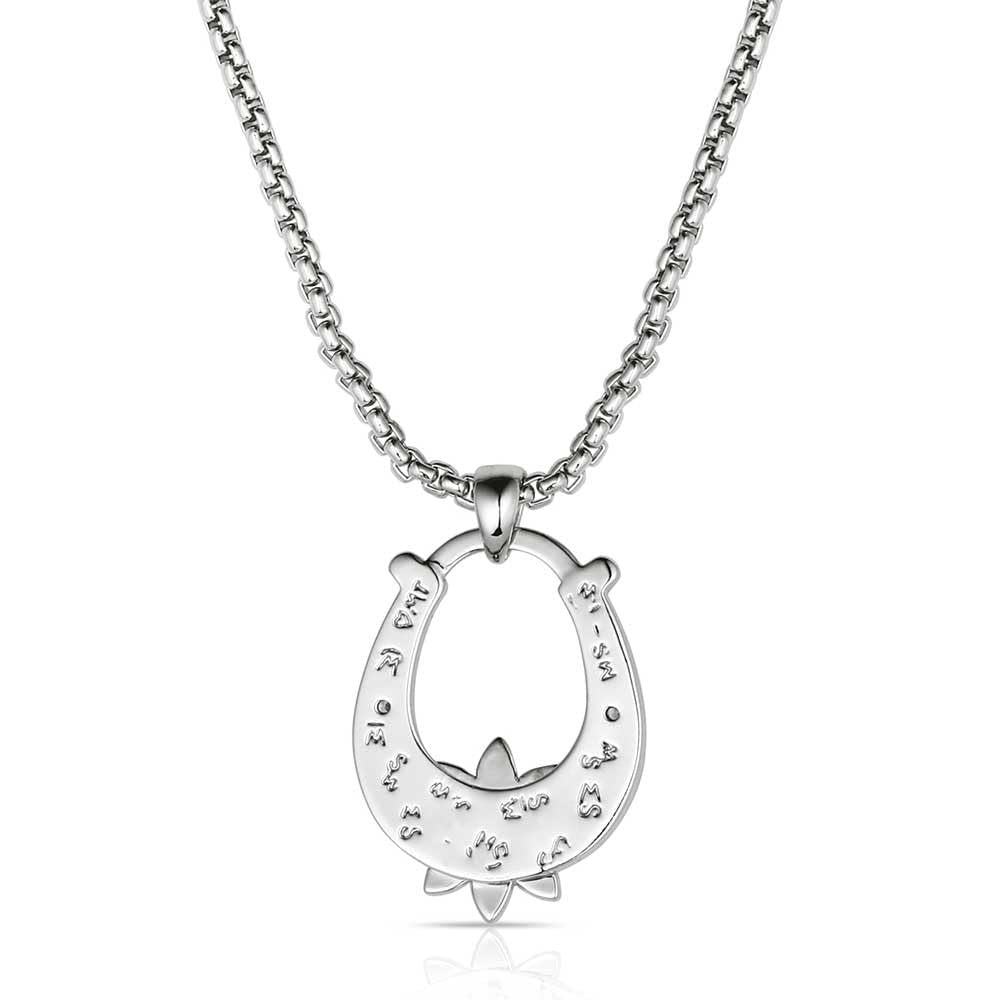 Montana Silversmiths Spring Pastures Horseshoe Necklace