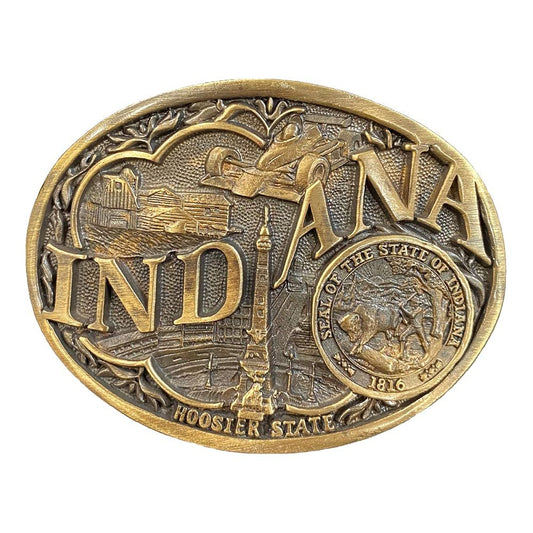 Montana Silversmiths Indiana Heritage Attitude Belt Buckle