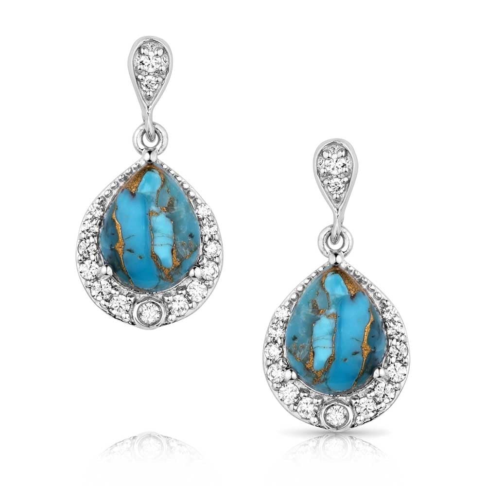 Montana Silversmiths Blue Rivers Earrings